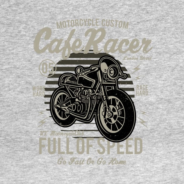 Caferacer Cafe Racer Full Of Speed by Hariolf´s Mega Store